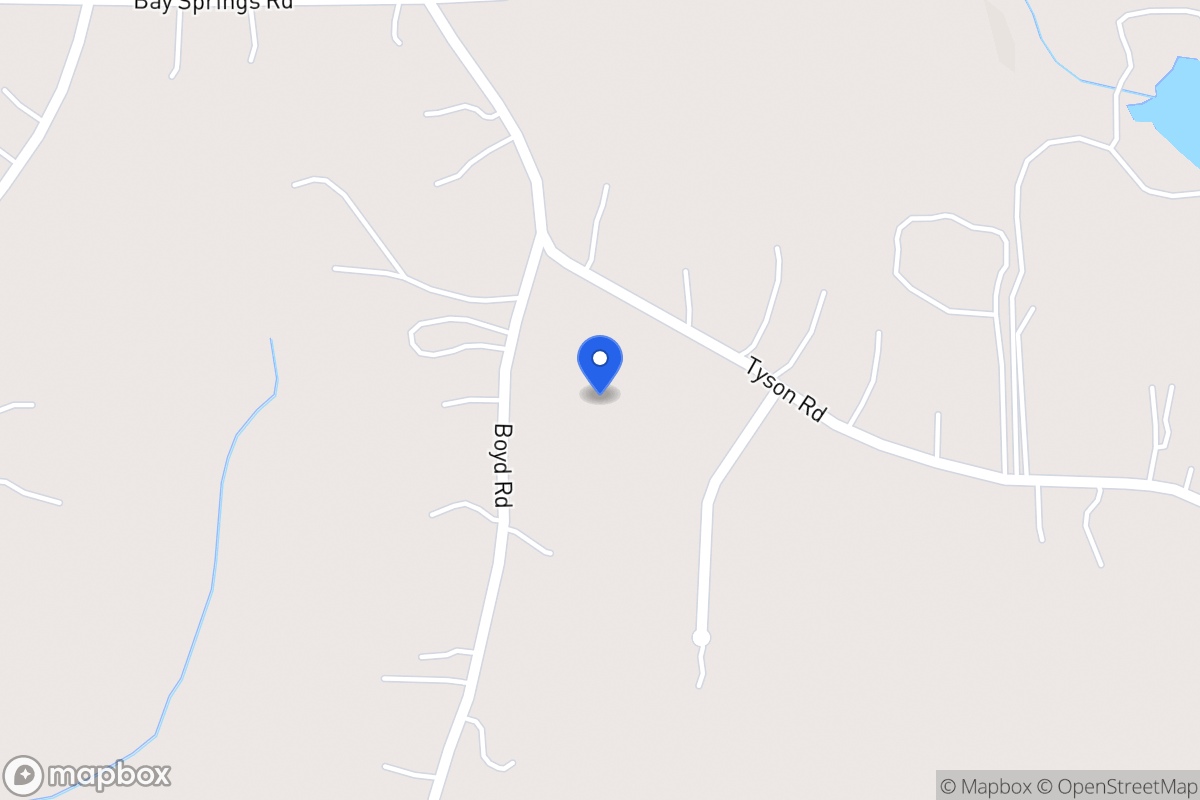 Map of Tyson Rd