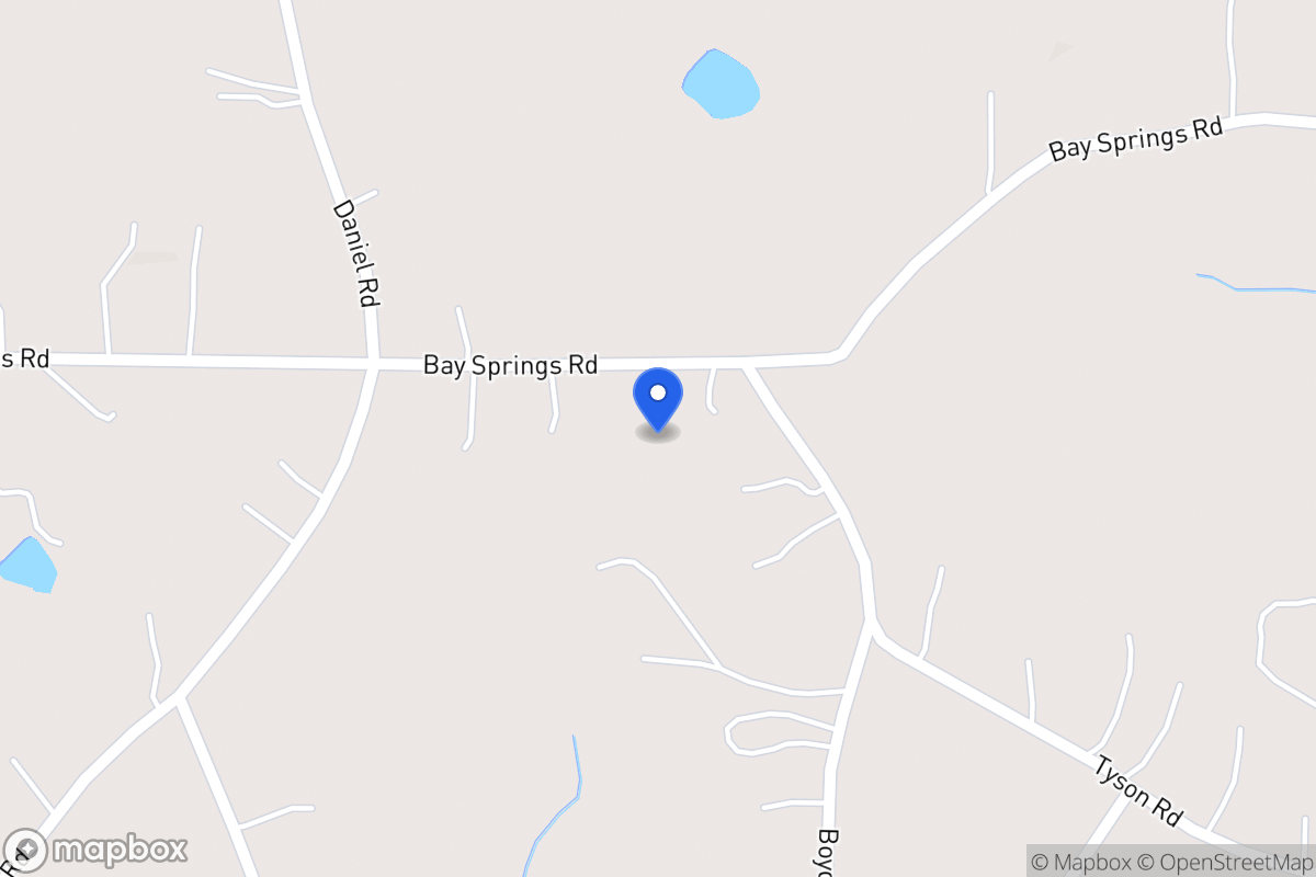 Map of 515 Bay Springs Rd