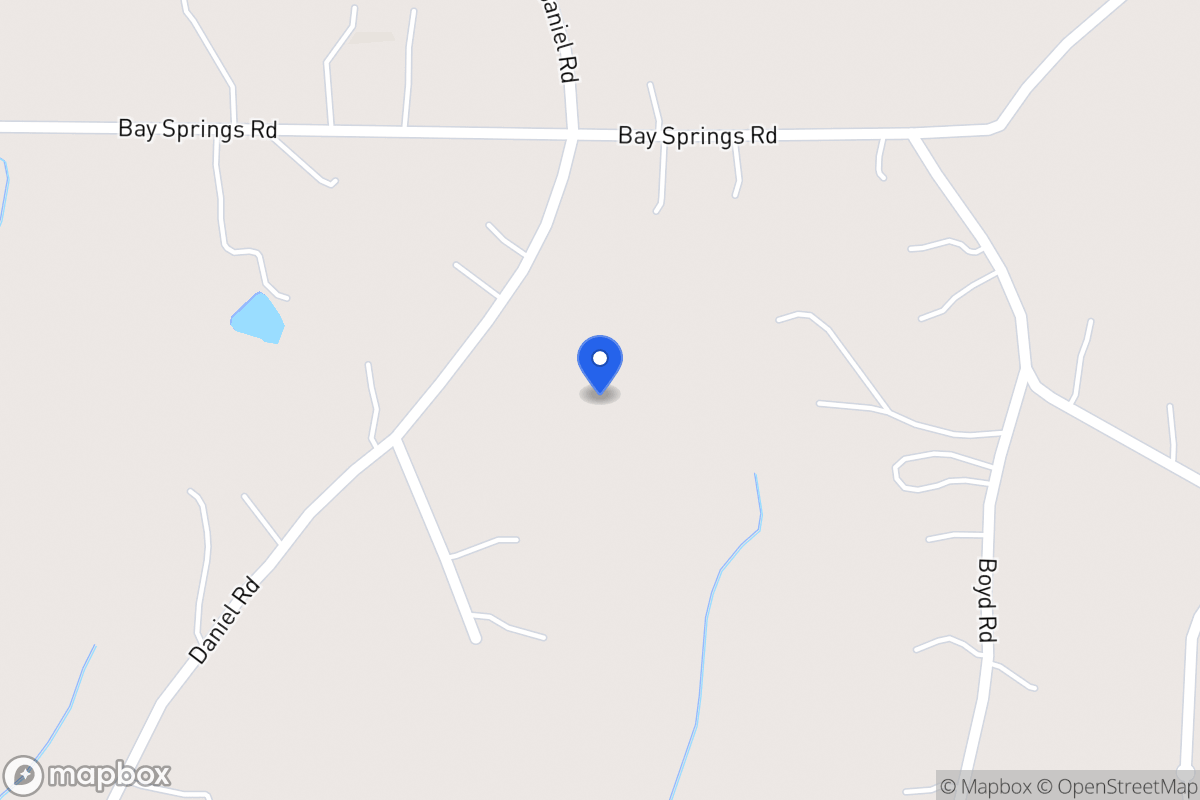 Map of 1602 Daniel Rd