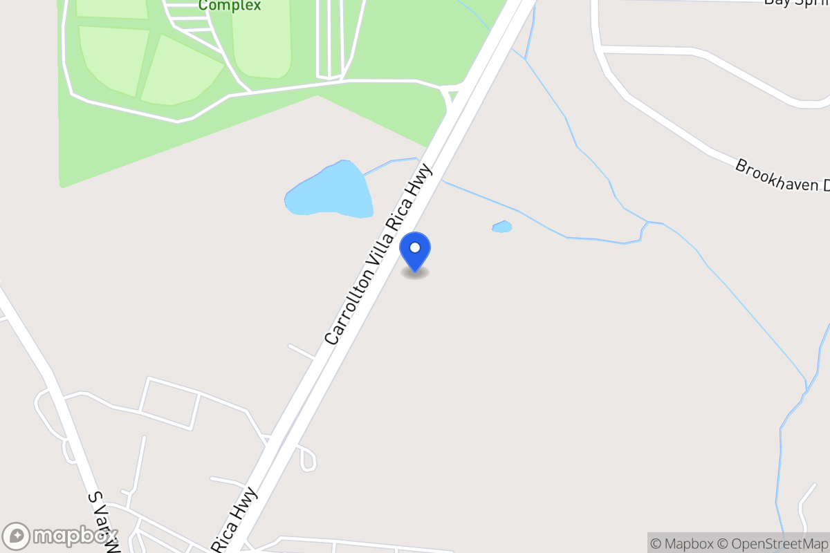 Map of 1673 Carrollton Villa Rica Hwy