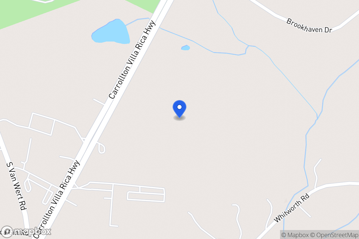 Map of 1768 Carrollton Villa Rica Hwy