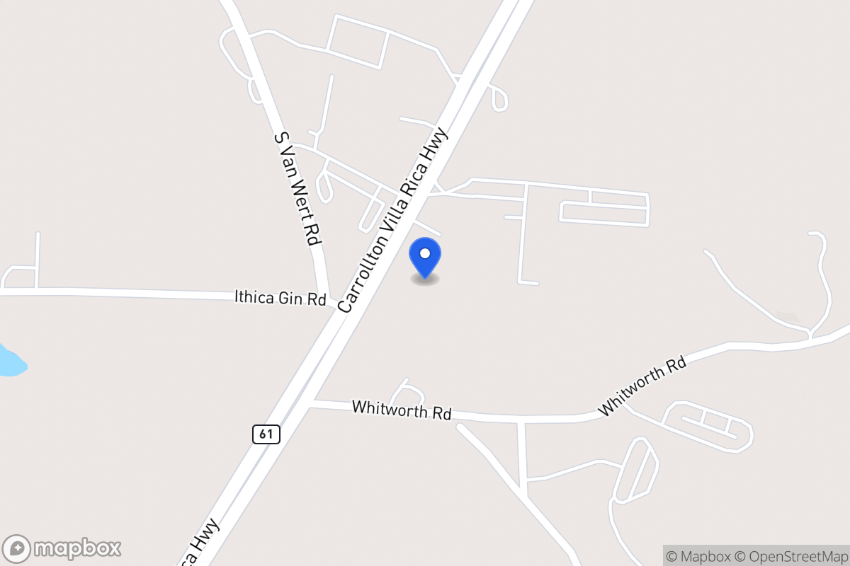 Map of 1870 Carrollton Villa Rica Hwy