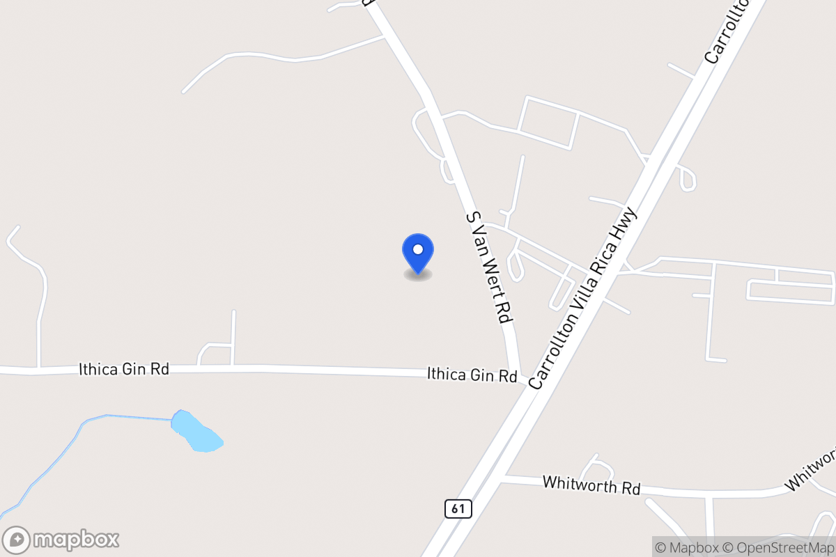 Map of 3211 S Van Wert Rd