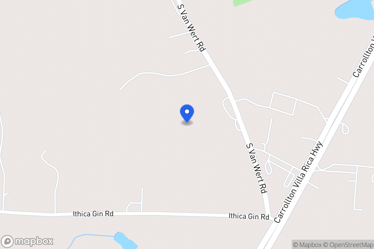Map of 3147 S Van Wert Rd
