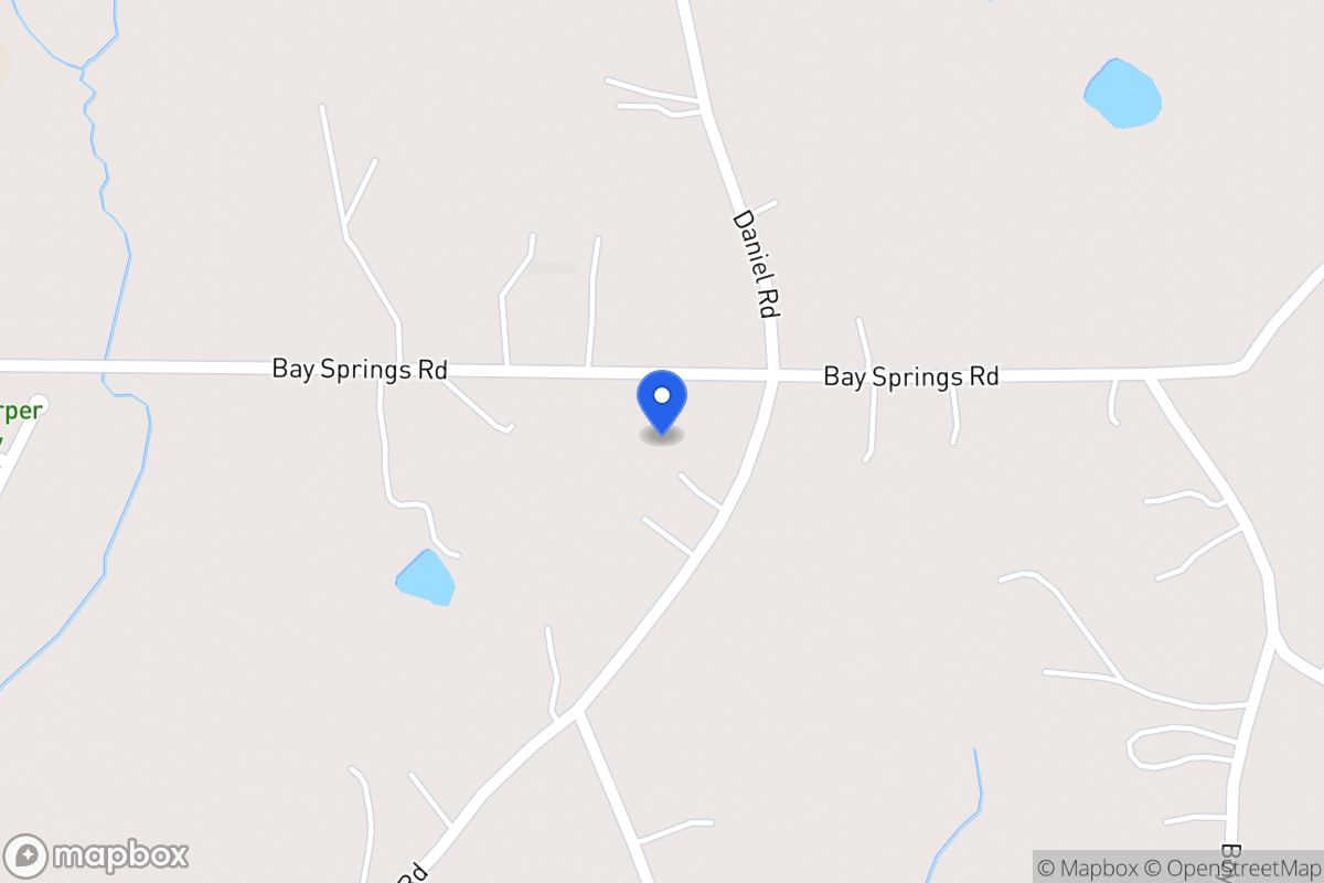 Map of 1535 Daniel Rd