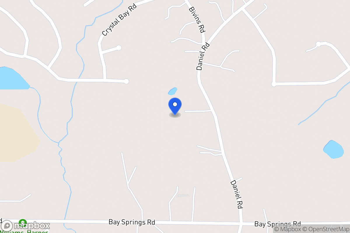 Map of 1385 Daniel Rd