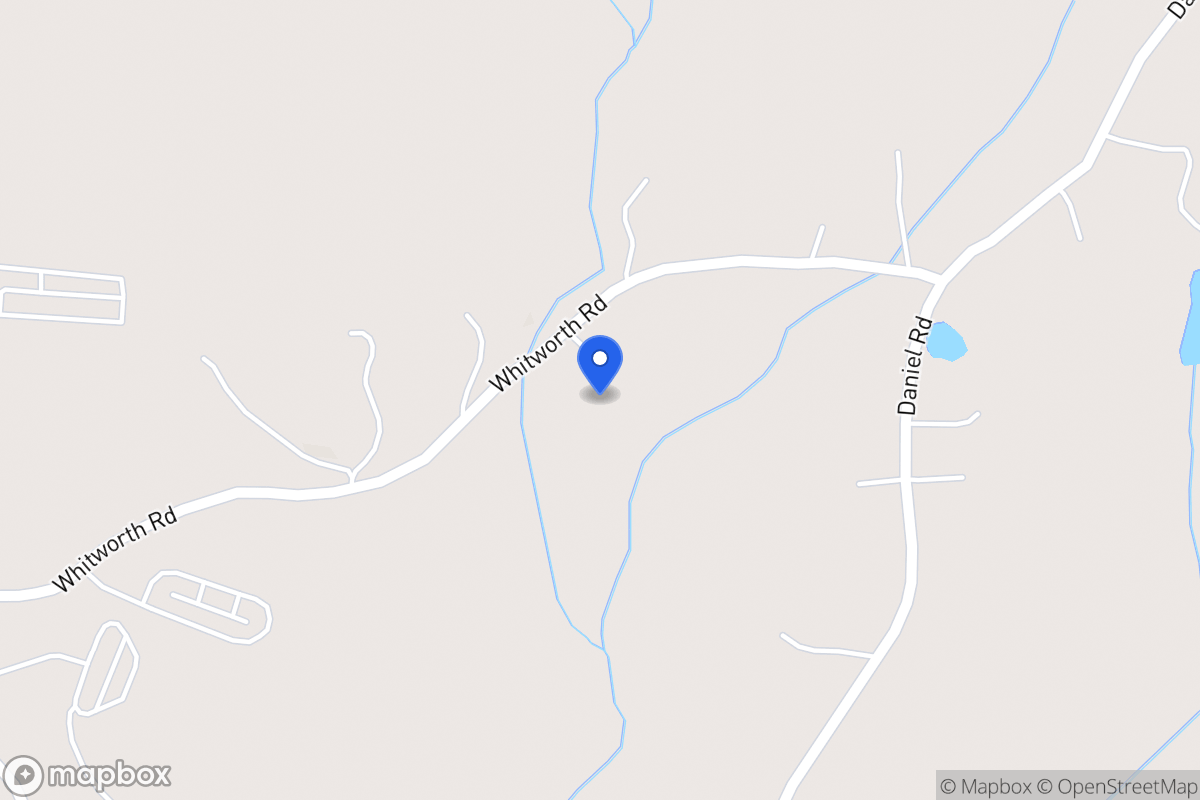 Map of 279 Whitworth Rd
