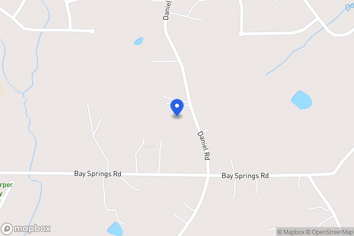 Map of 1431 Daniel Rd