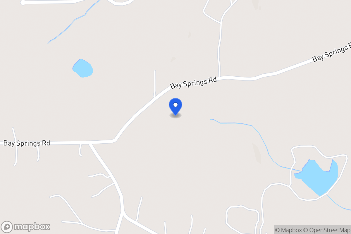 Map of 665 Bay Springs Rd