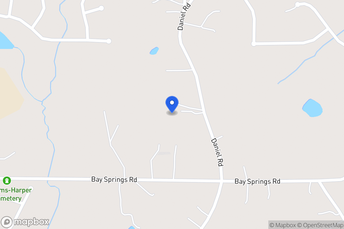 Map of 1425 Daniel Rd