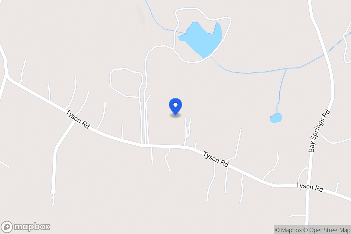 Map of 320 Tyson Rd