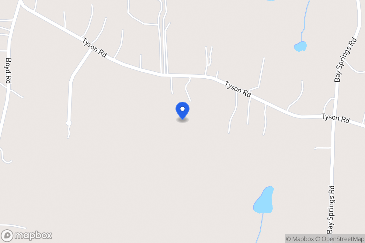 Map of 289 Tyson Rd