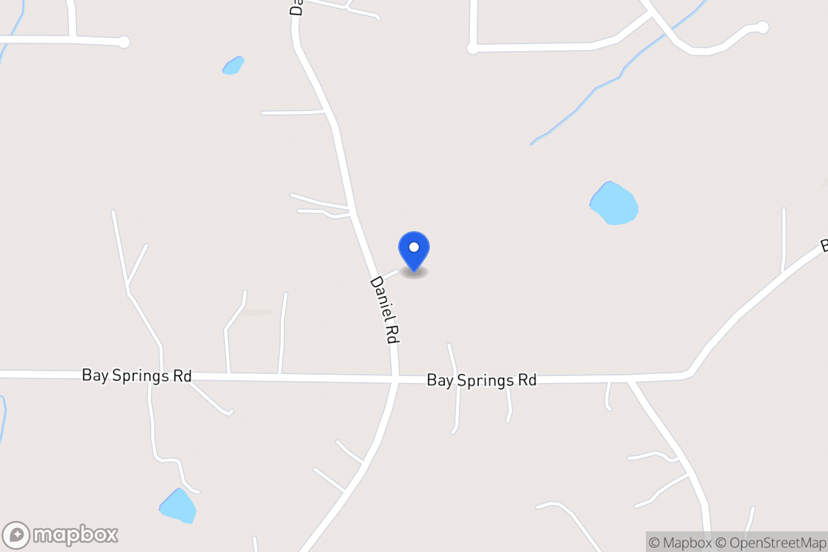 Map of 1480 Daniel Rd