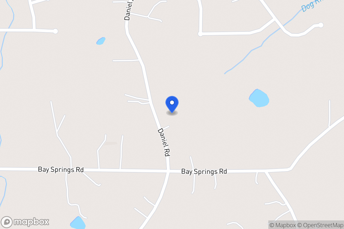 Map of 1460 Daniel Rd