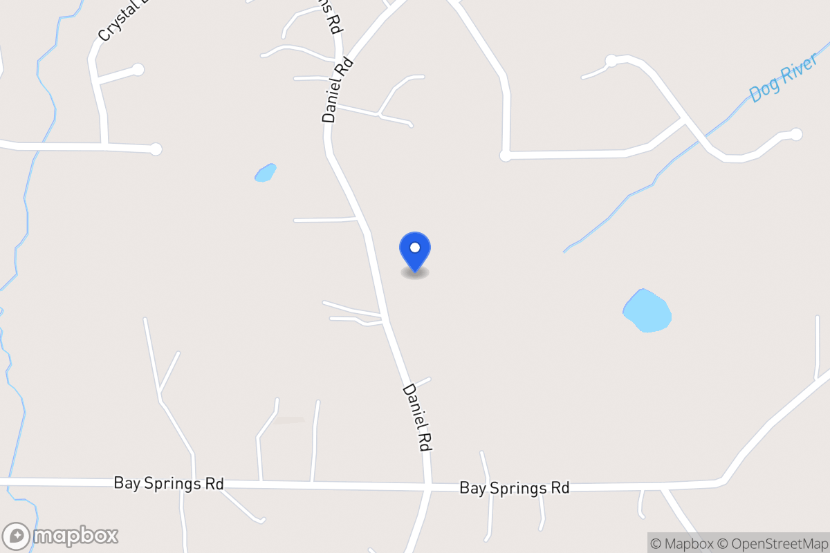 Map of 1420 Daniel Rd