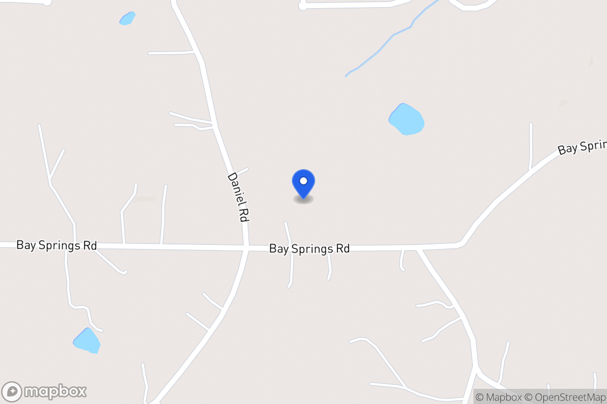 Map of 460 Bay Springs Rd