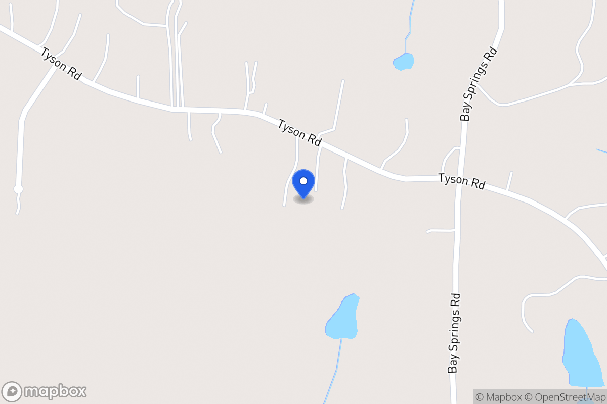 Map of 325 Tyson Rd