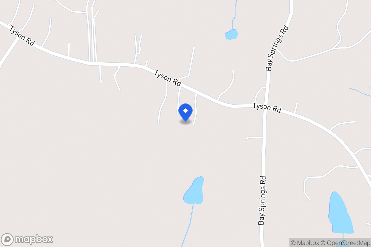 Map of 405 Tyson Rd