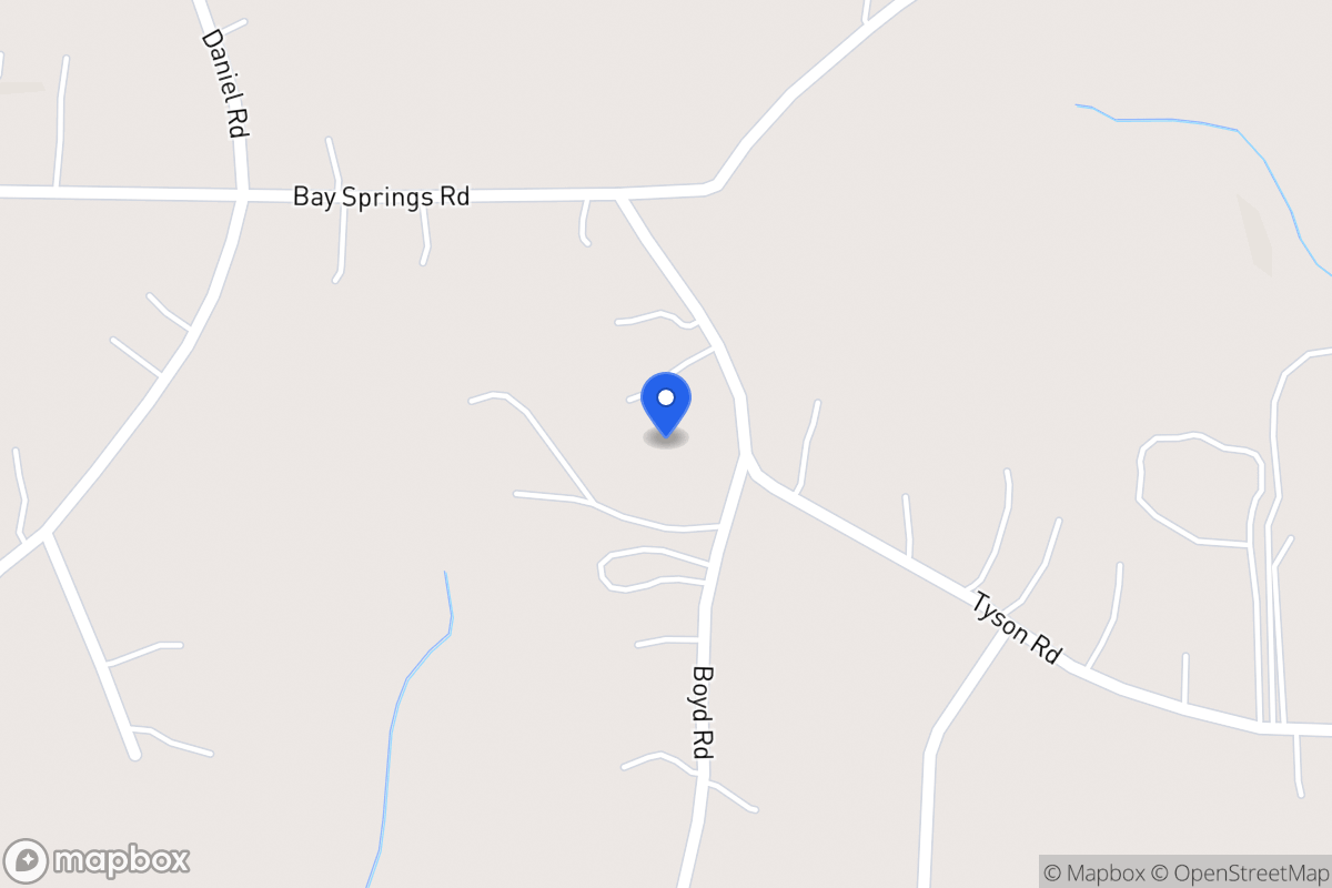 Map of 25 Boyd Rd