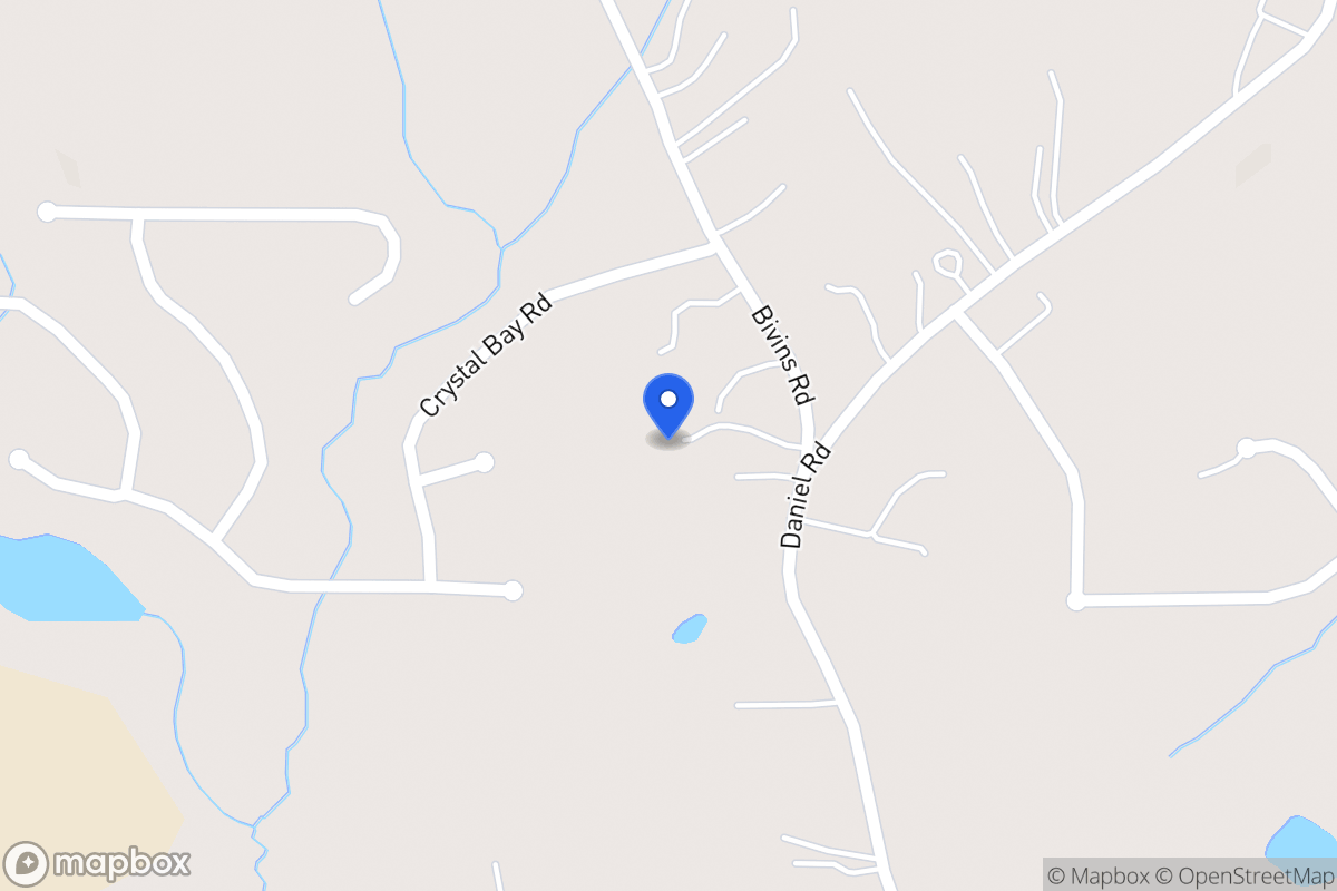Map of 515 Bivins Rd