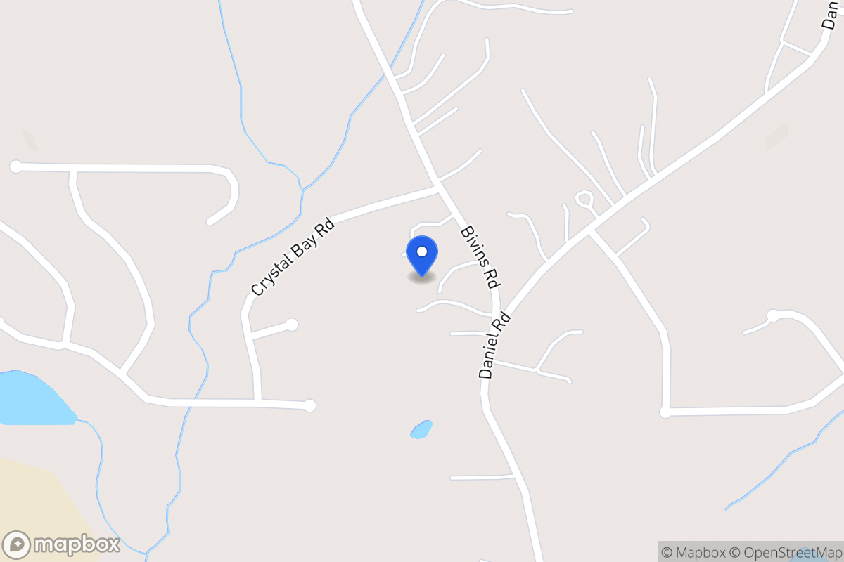 Map of 445 Bivins Rd