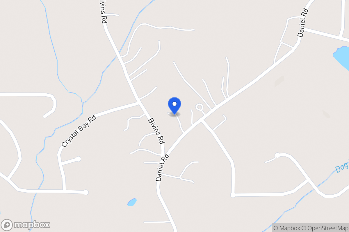Map of 1283 Daniel Rd
