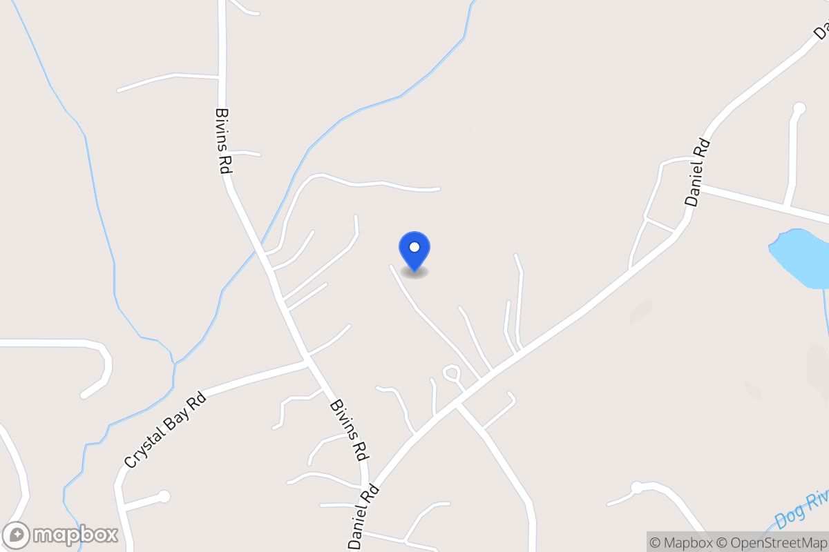 Map of 1255 Daniel Rd