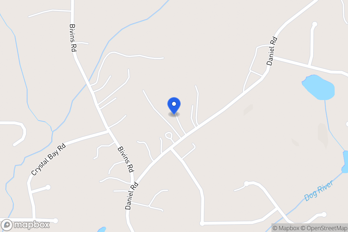 Map of 1243 Daniel Rd