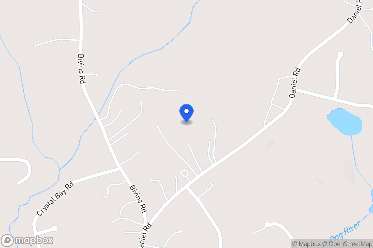 Map of 1235 Daniel Rd