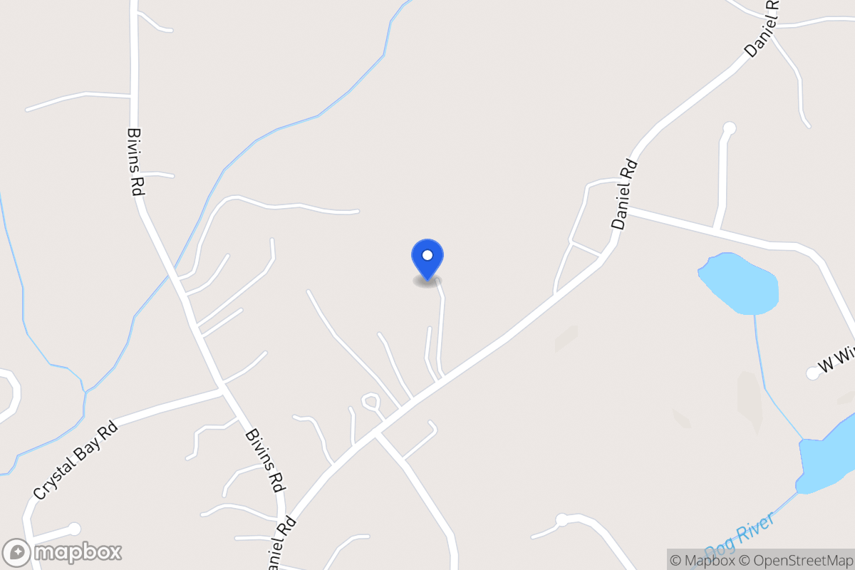 Map of 1215 Daniel Rd