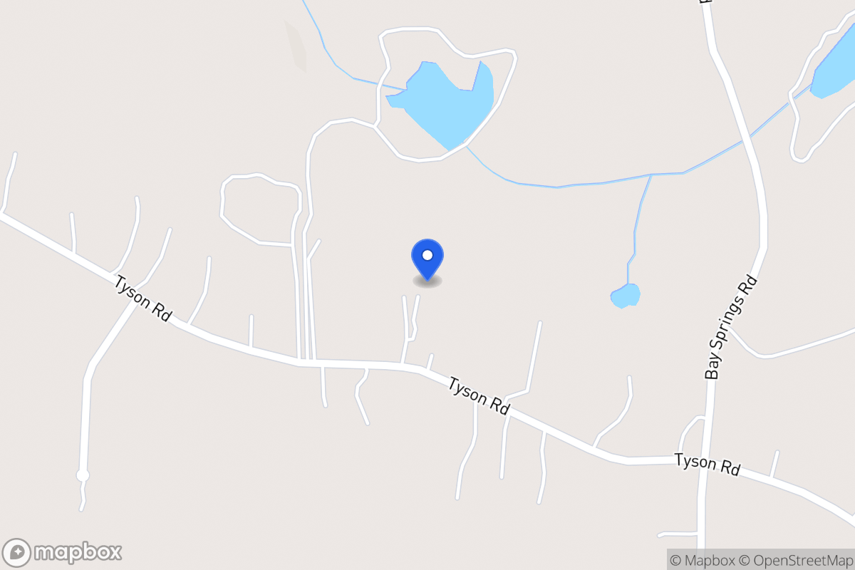 Map of 340 Tyson Rd