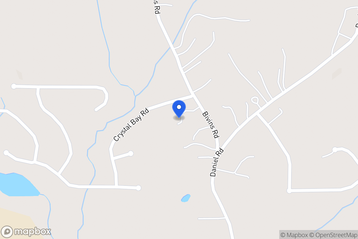Map of 391 Bivins Rd