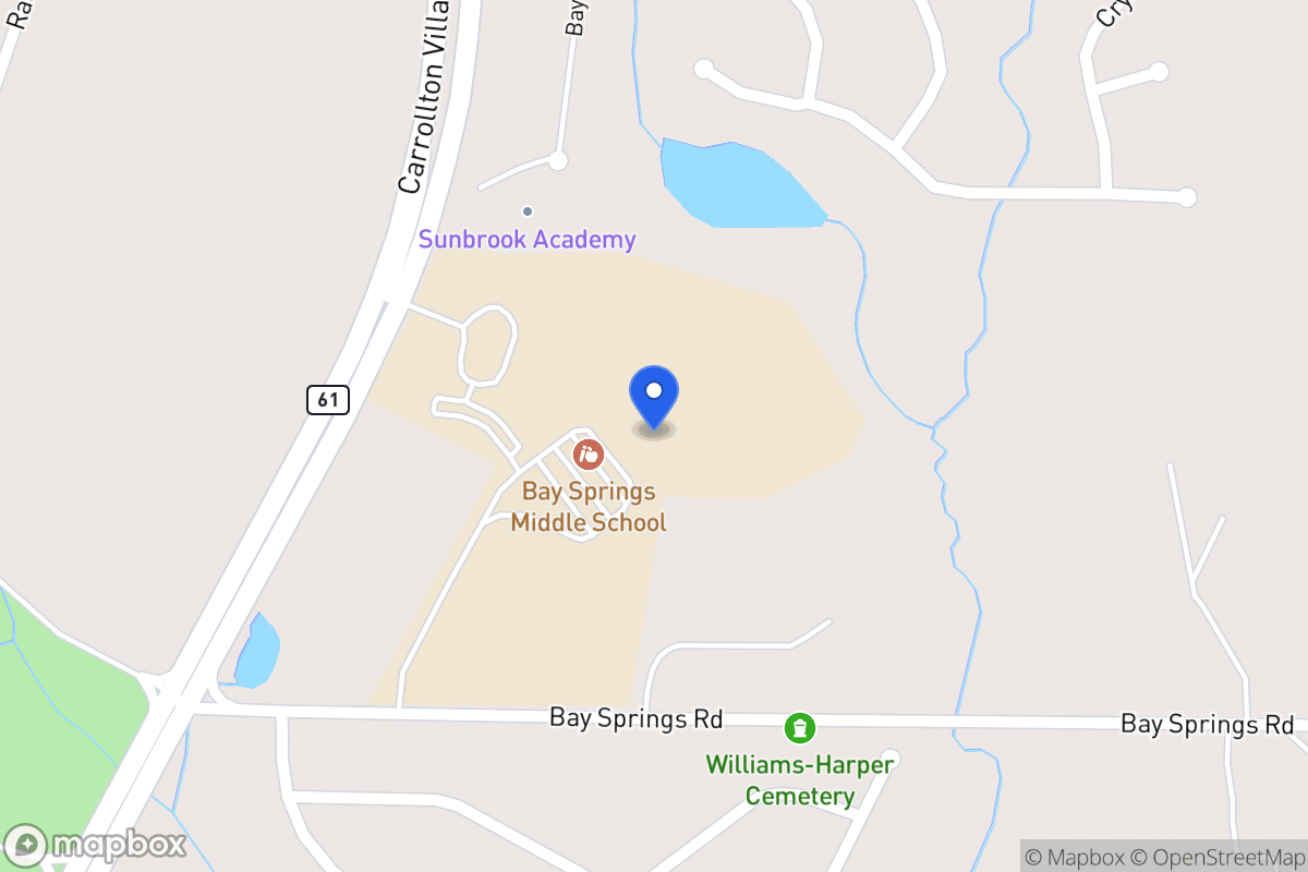 Map of 122 Bay Springs Rd
