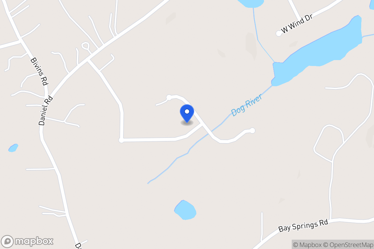 Map of 227 Daniel Springs Ct