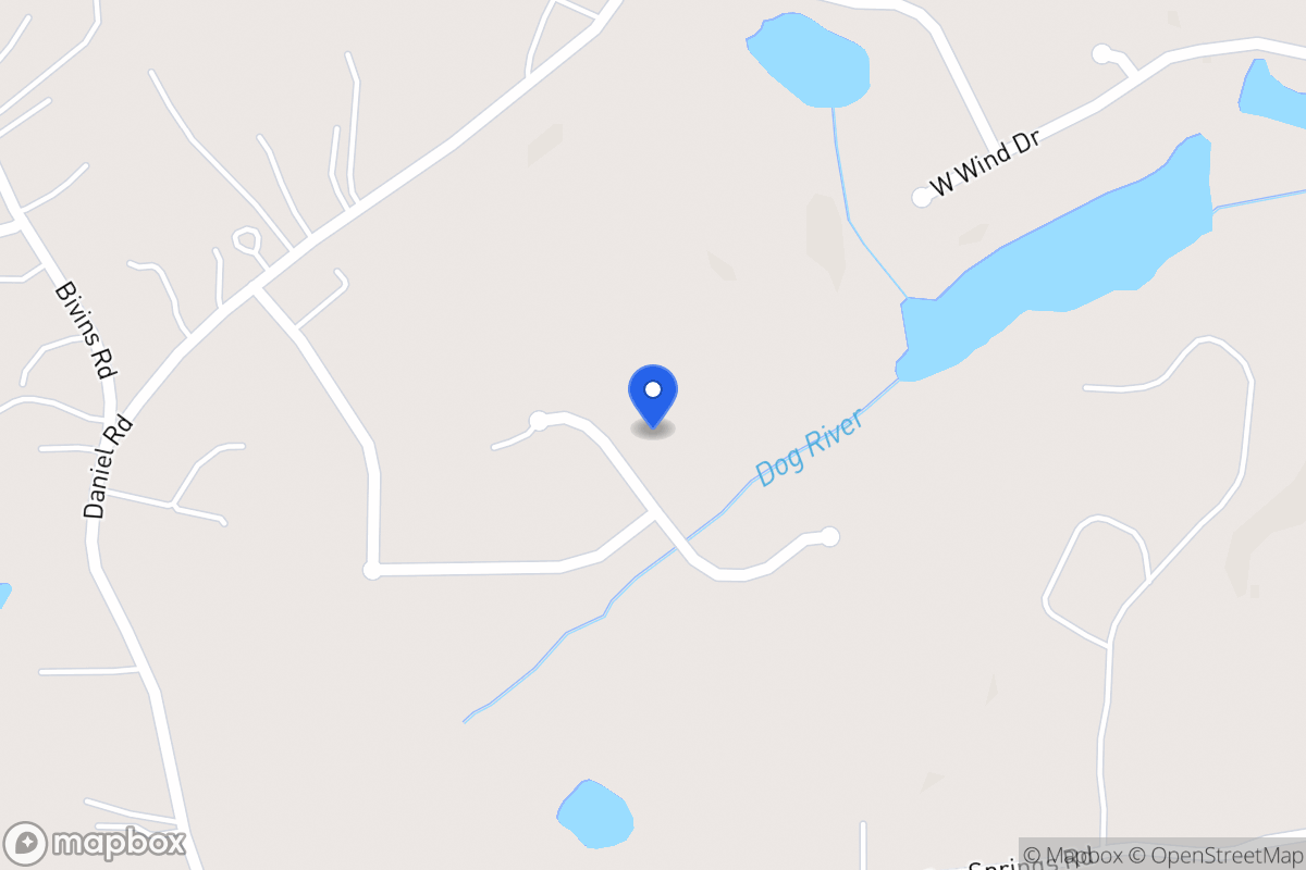 Map of 220 Daniel Springs Ct