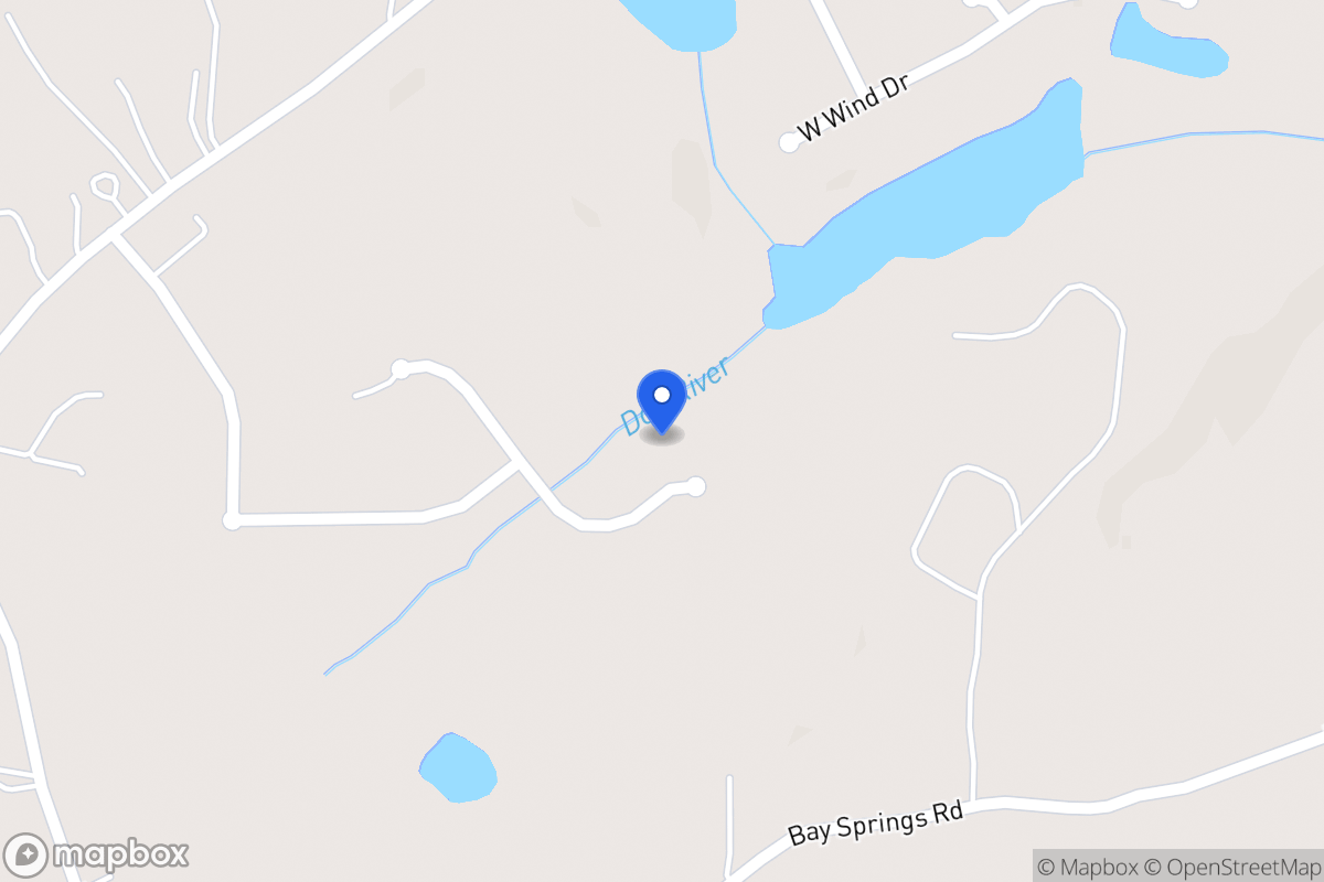 Map of 282 Daniel Springs Ct