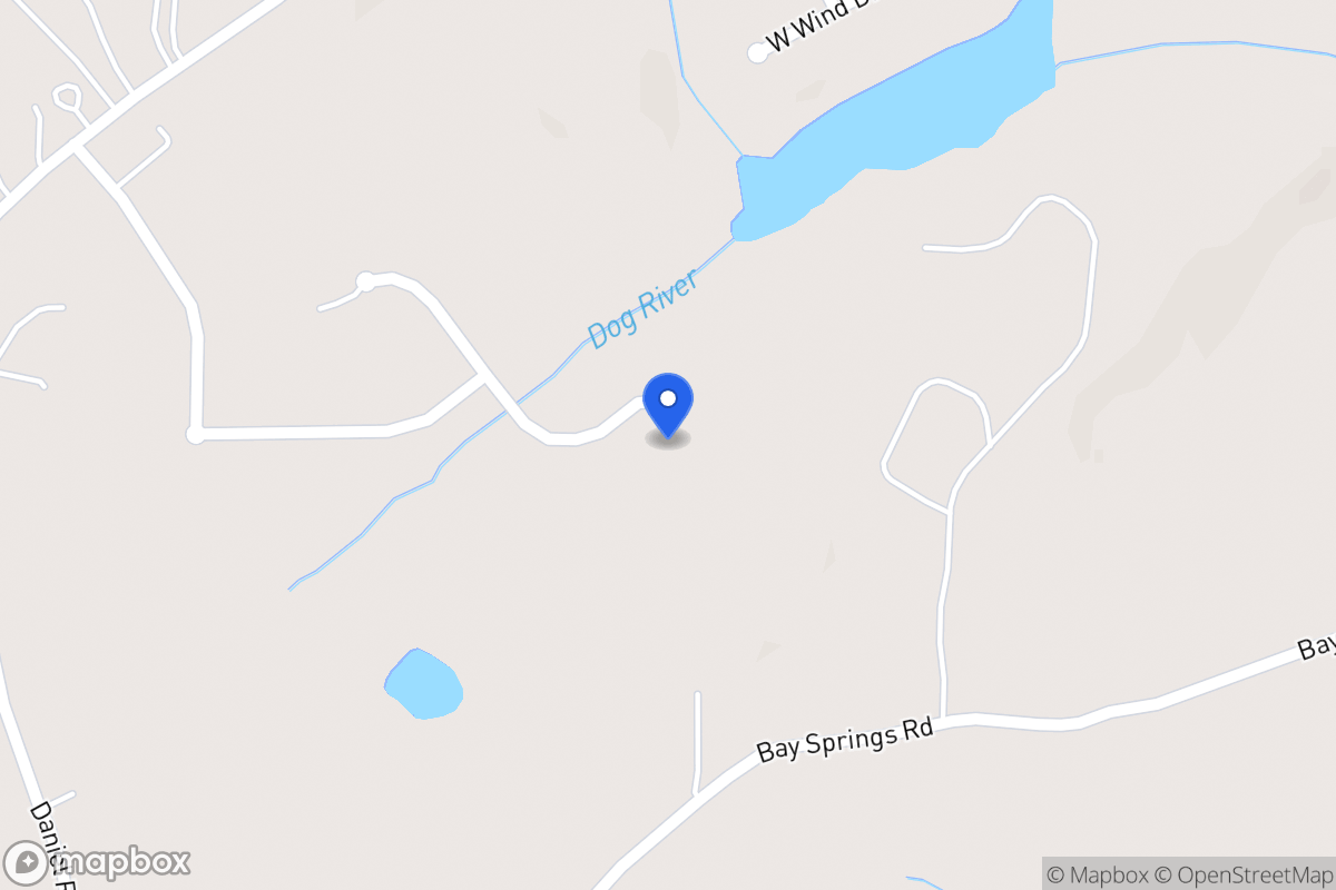 Map of 285 Daniel Springs Ct