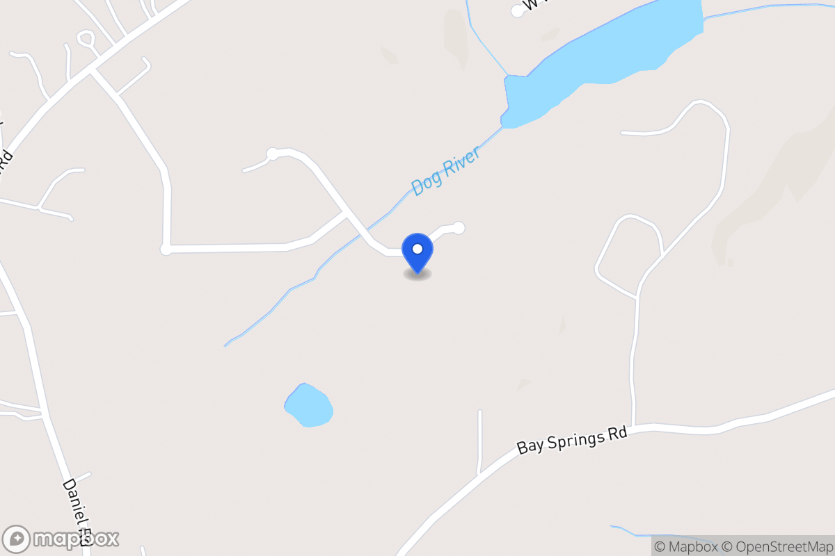 Map of 267 Daniel Springs Ct