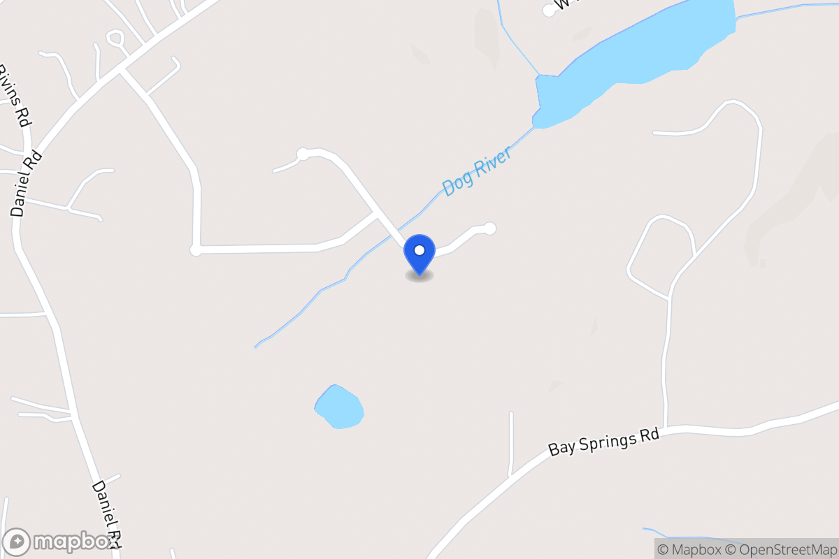Map of 255 Daniel Springs Ct