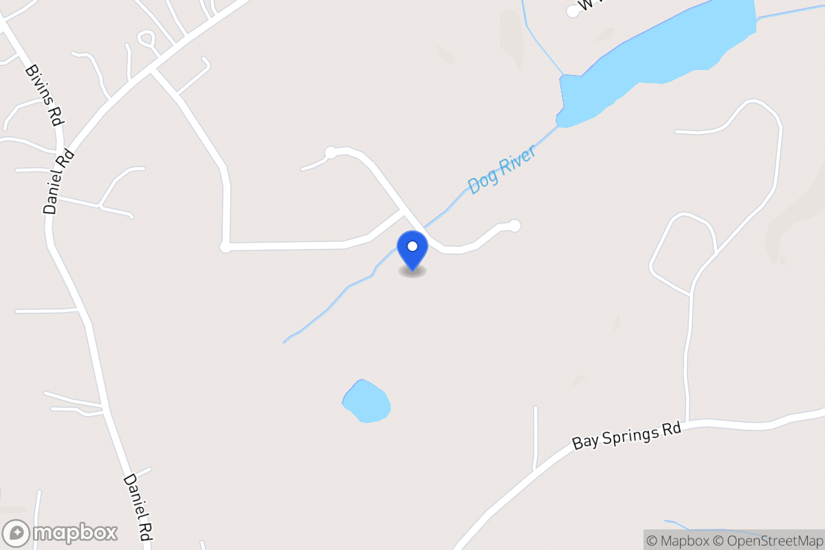 Map of 249 Daniel Springs Ct
