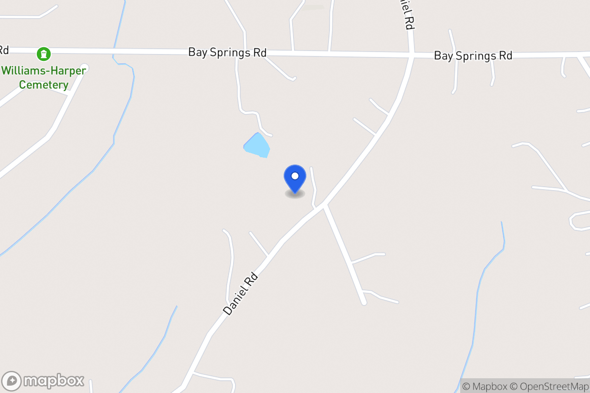 Map of 1641 Daniel Rd