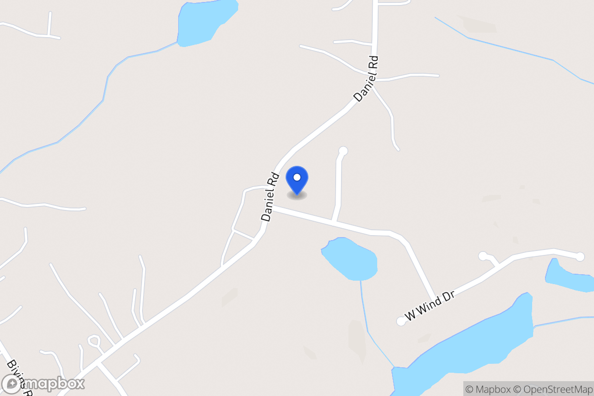 Map of 106 South Winds Dr