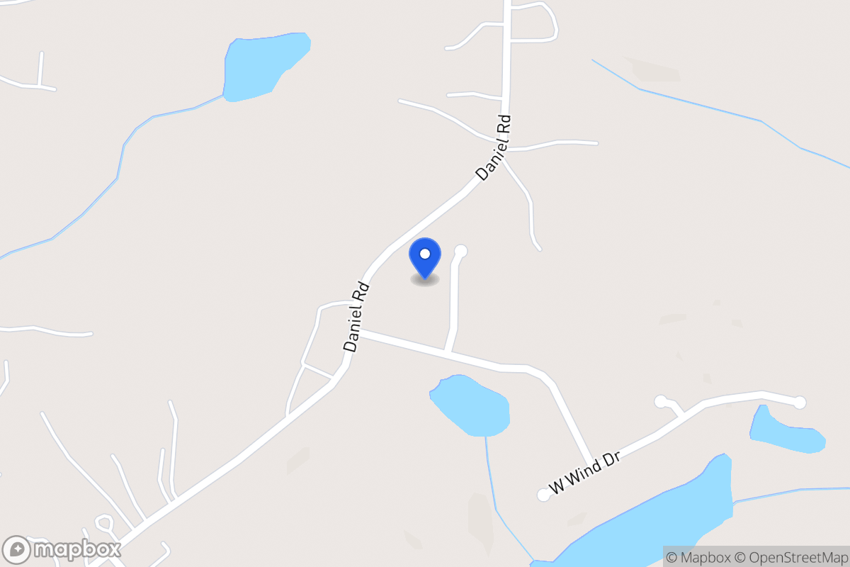 Map of 212 North Winds Ct
