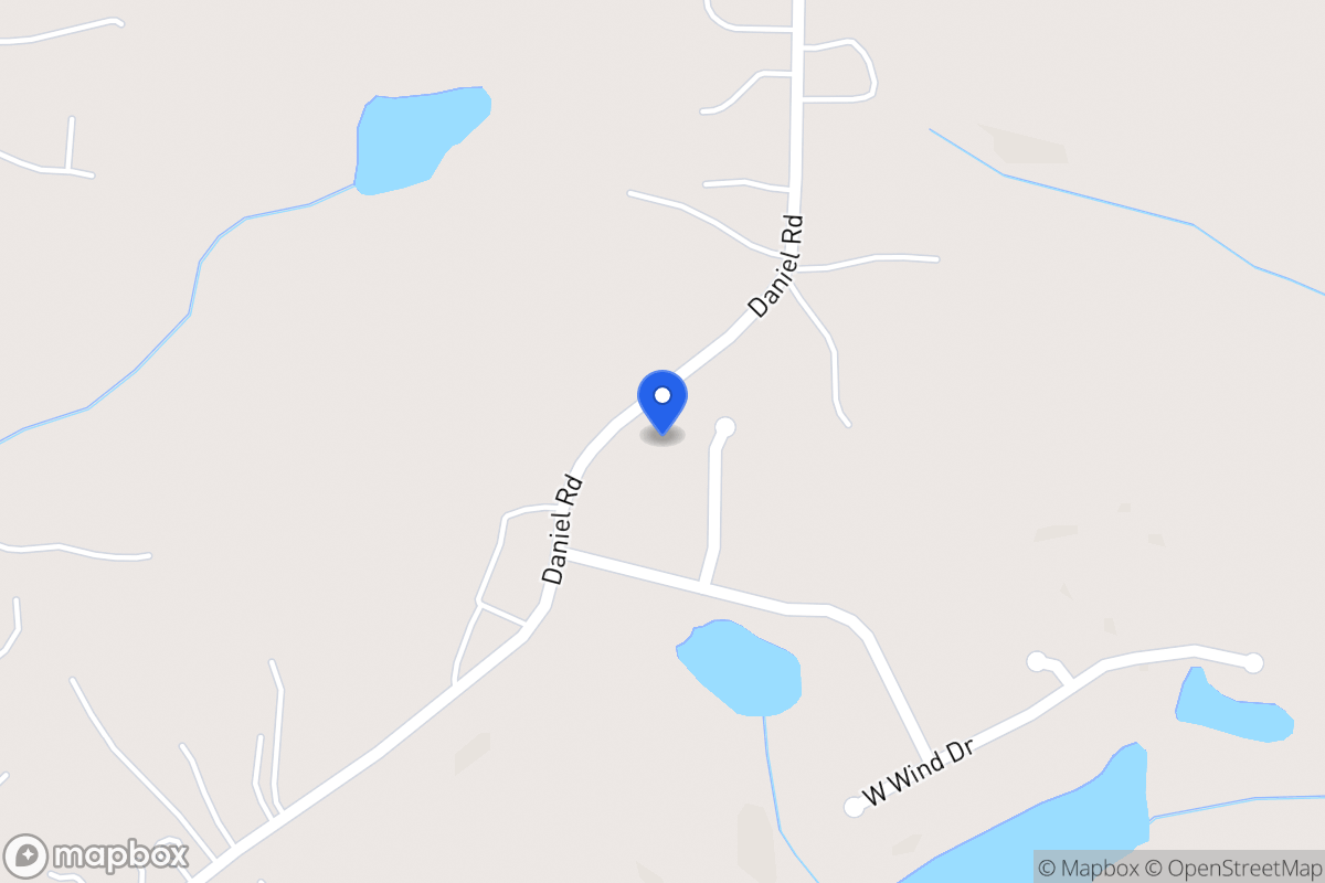 Map of 218 North Winds Ct