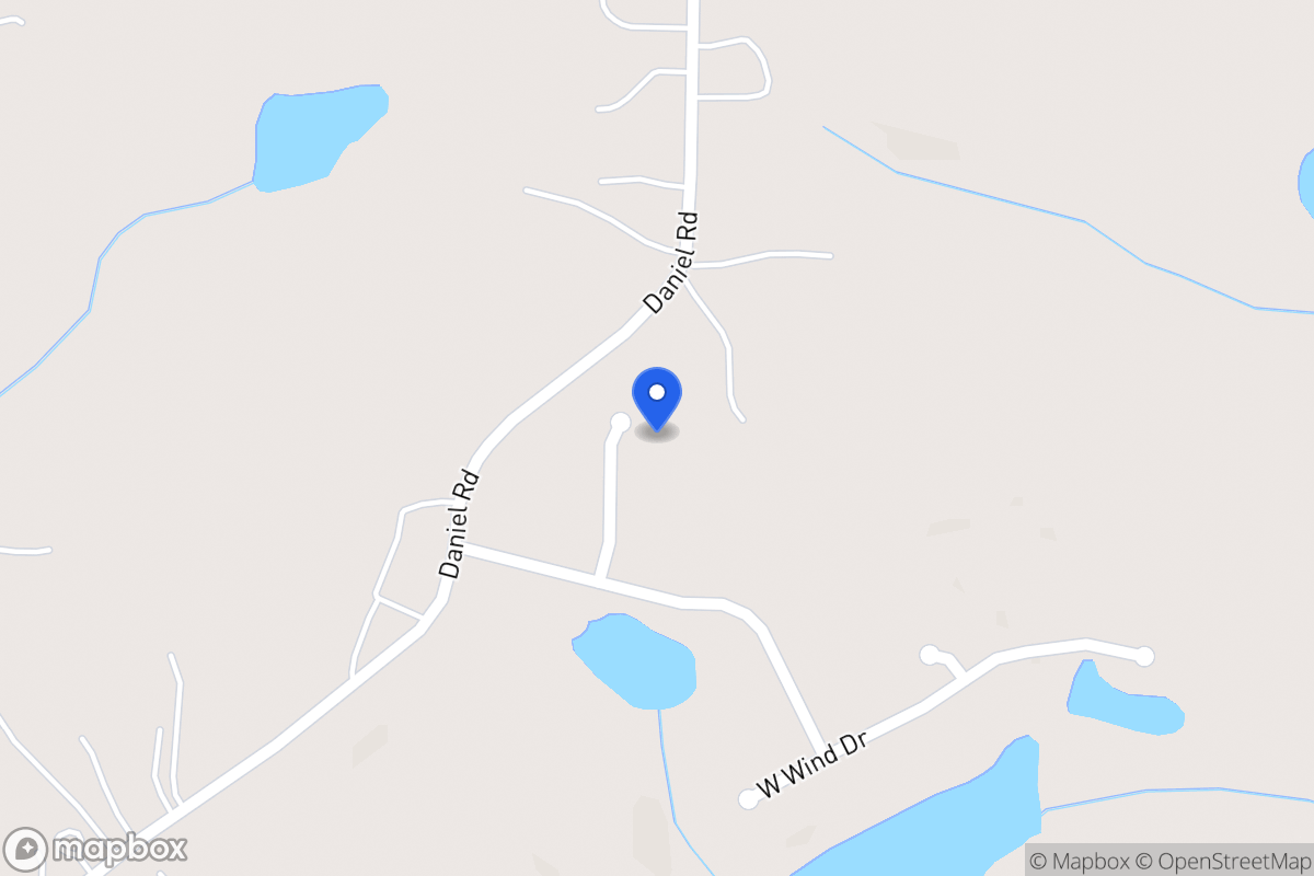 Map of 219 North Winds Ct