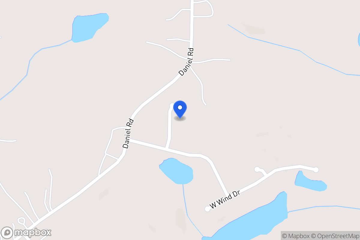 Map of 213 North Winds Ct