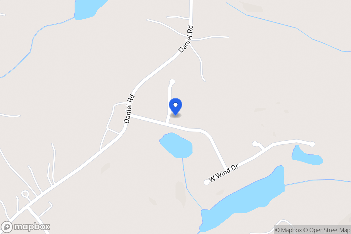 Map of 201 North Winds Ct