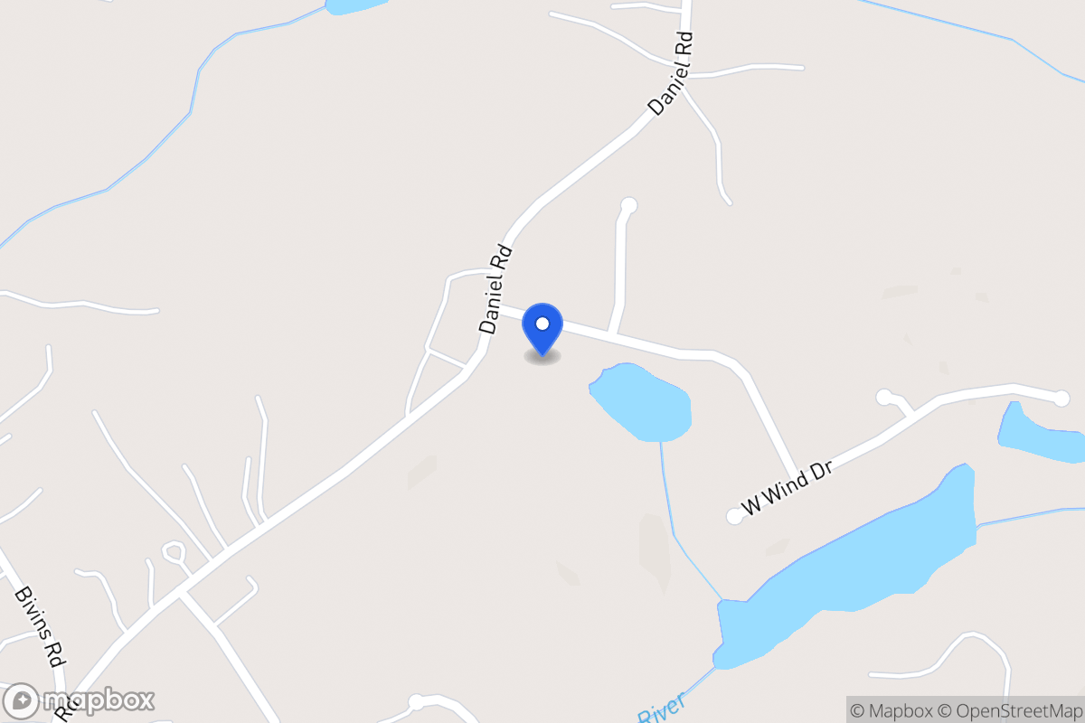 Map of 107 South Winds Dr