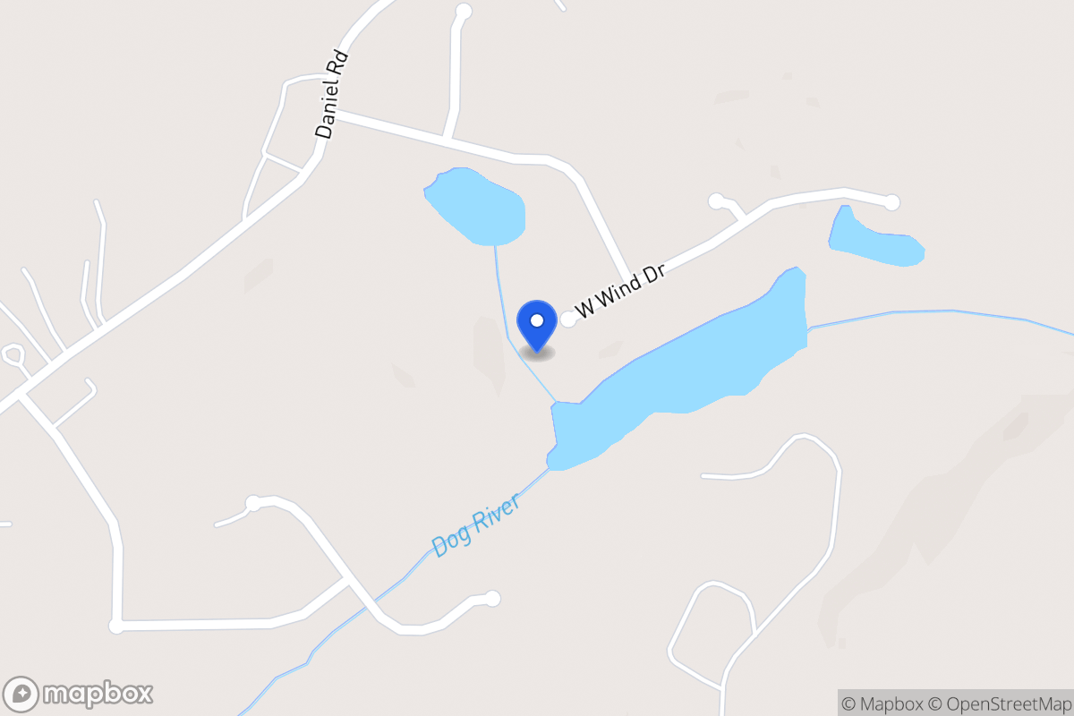 Map of 400 West Wind Dr