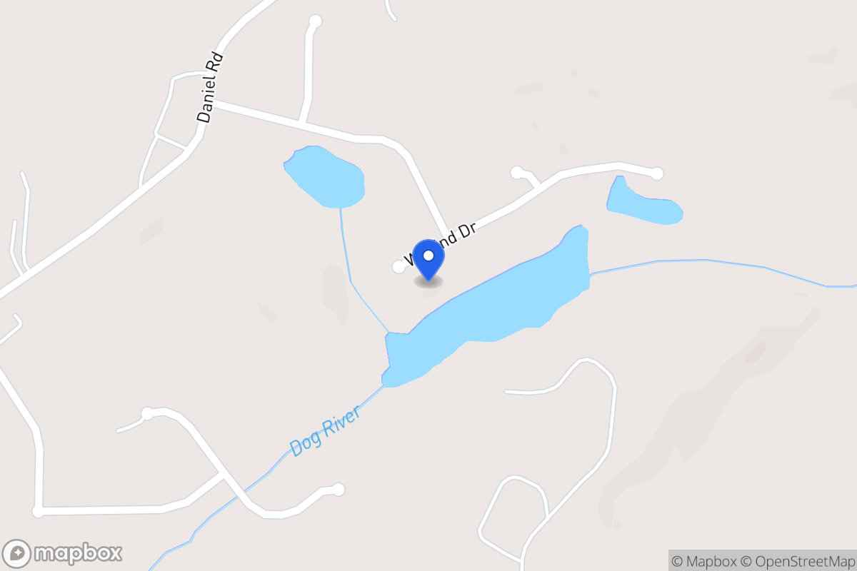Map of 413 West Wind Dr